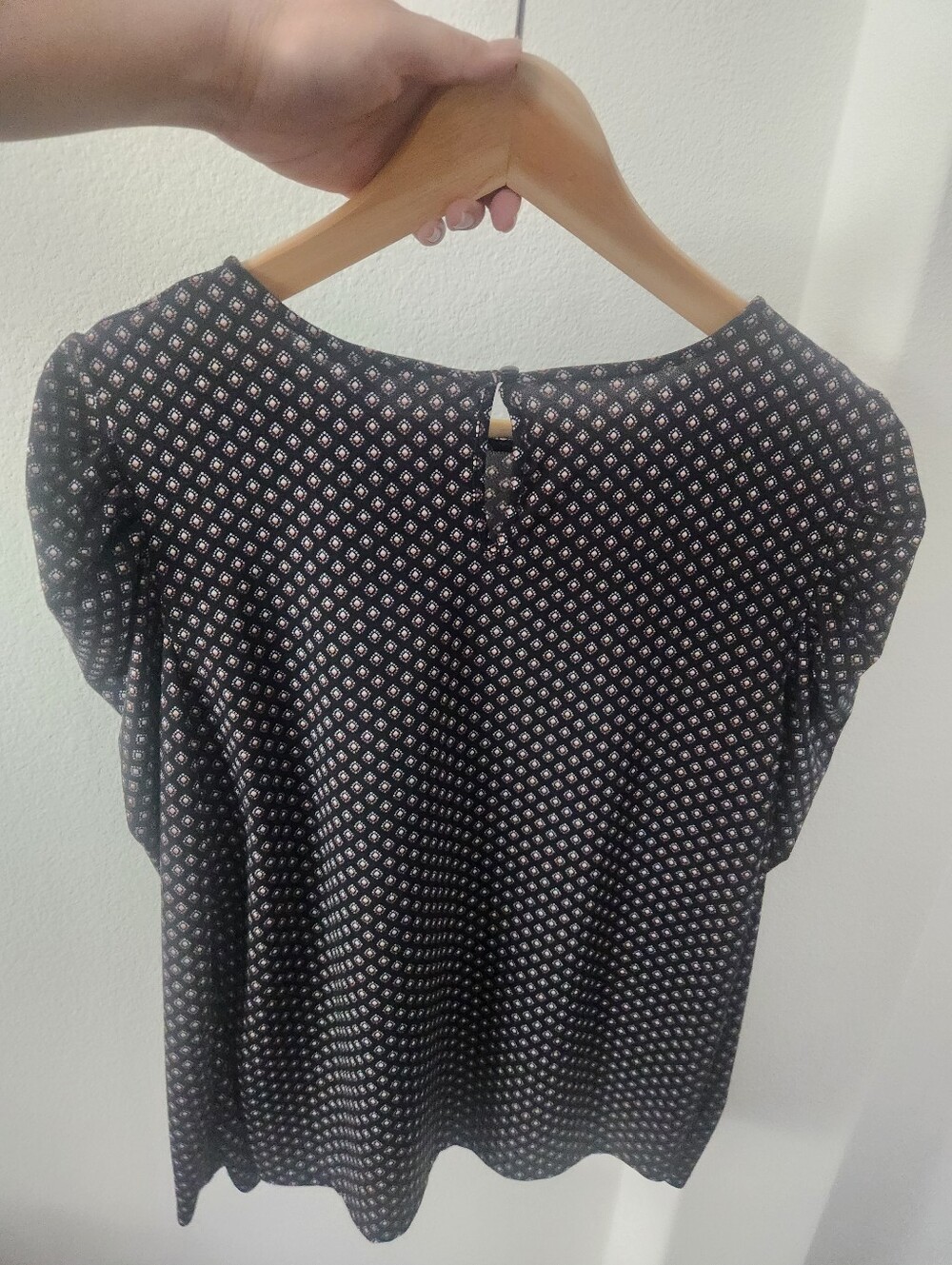 Adrianna Papell Long Sleeves Business Casual Top Size Small